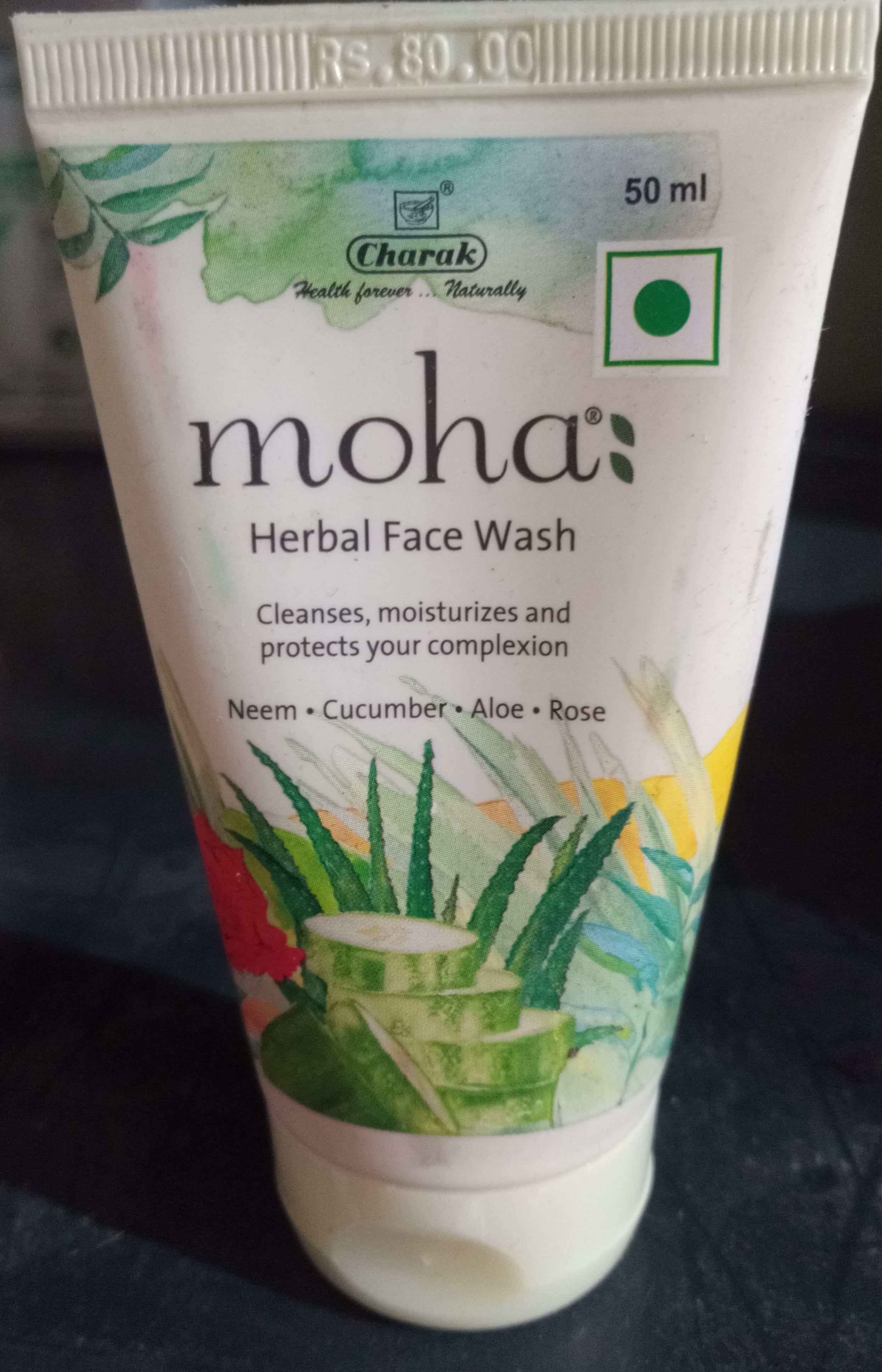 Moha Herbal Face Wash 50ml Charak Pharma Mumbai